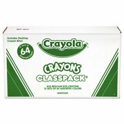 Crayola Crayon, Classpack, Assorted, PK832 528019